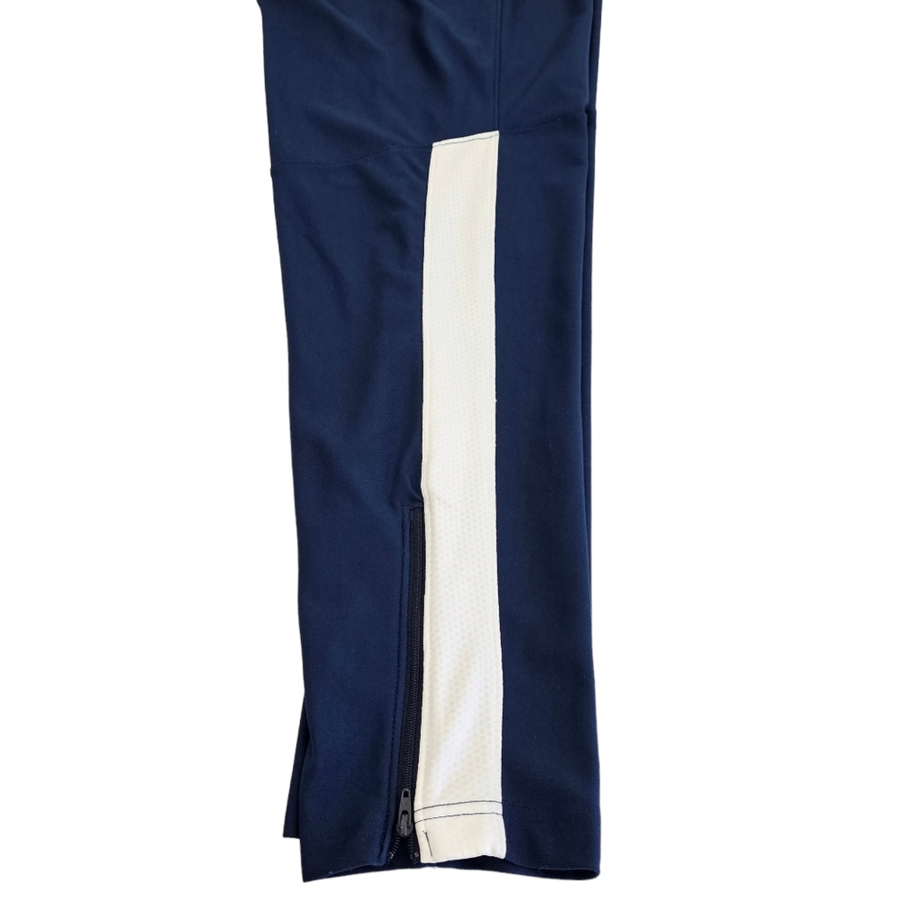 Under Armour Pants Mens Size Extra Large Lightweight Fitted Knit Blue White - Picture 8 of 15